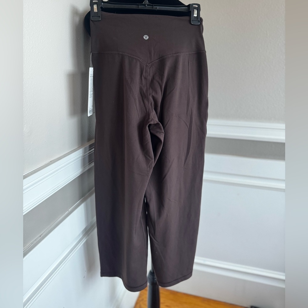 NWT Lululemon Align Wide Leg Crop 23" French press sz 4